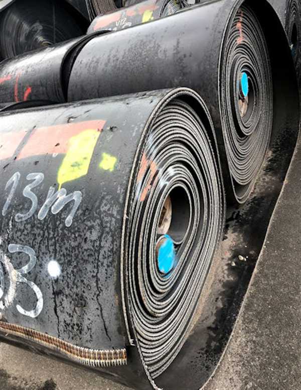 45,829.6' L Of Used Fenner Dunlop Conveyor Belting, 1200mm W X 13911m L (47" W X 45,829.6' L))